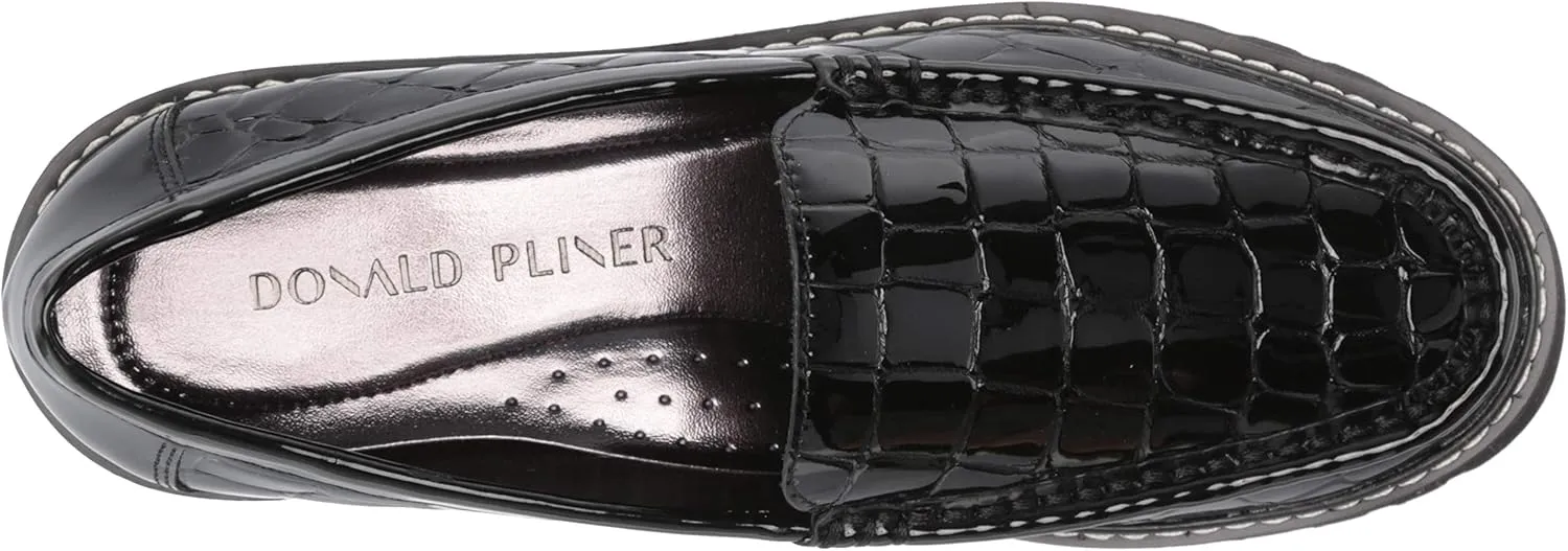 Donald Pliner Women's Hope Loafers, Slip-On Shoes, Comfortable Loafers for Everyday Wear
