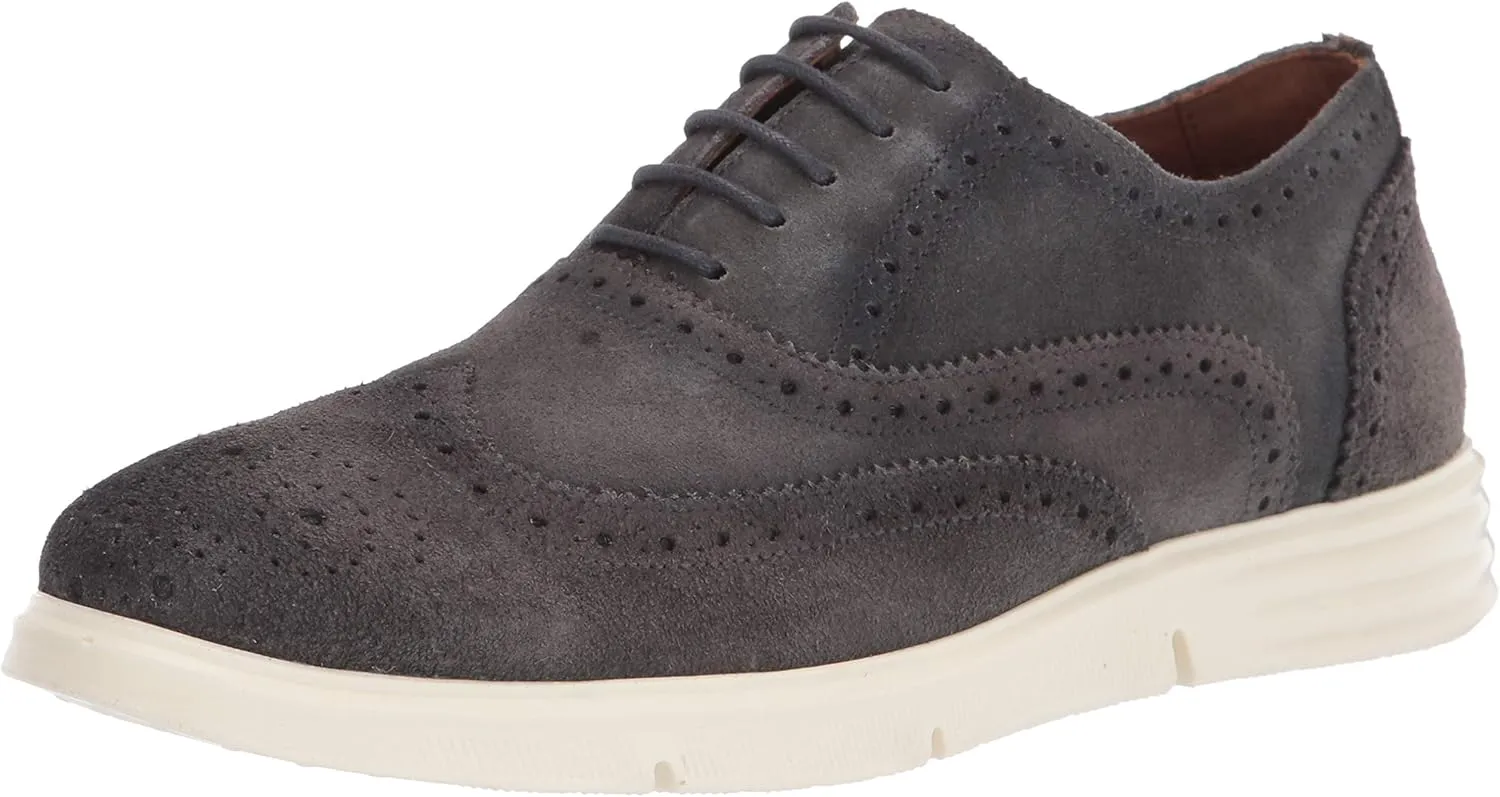 Driver Club USA Men's Leather Eva Lightweight Technology Wingtip Sneaker
