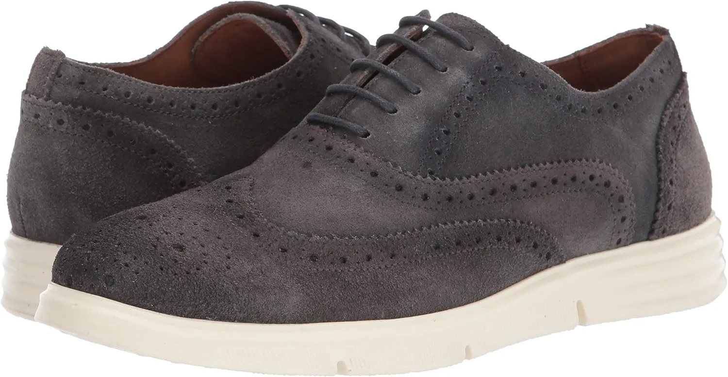Driver Club USA Men's Leather Eva Lightweight Technology Wingtip Sneaker