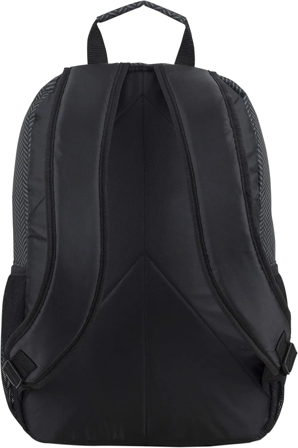 Eastsport Travel Luggage Carry On Weekender Backpack Daypack Large Tech Laptop Bag for Work, Gym, Hiking, Black Hexagon Dotted Print