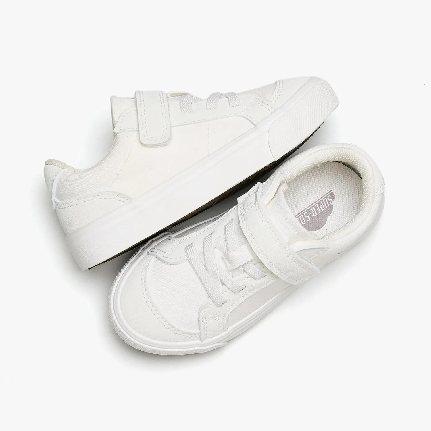 EasyStar Toddler Little Kids Boys and Girls Non Slip Hook Loop Slip on Lightweight Sneaker Shoer