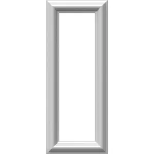 Ekena Millwork PNL08X20AS-01-CASE-2 Ashford Molded Classic Wainscot Wall Panel, 8-in. W x 20-in. H, Factory Primed White, 2 Count