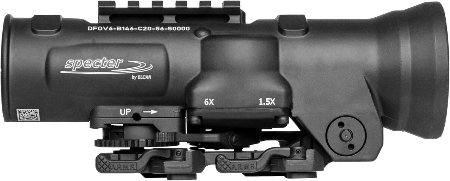ELCAN Specter DR Dual Role Optical Sight 1.5x/6x with 3MOA XOPTEK Micro Reflex Sight