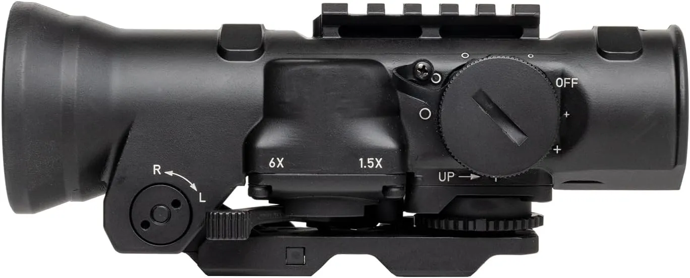ELCAN Specter DR Dual Role Optical Sight 1.5x/6x with 3MOA XOPTEK Micro Reflex Sight