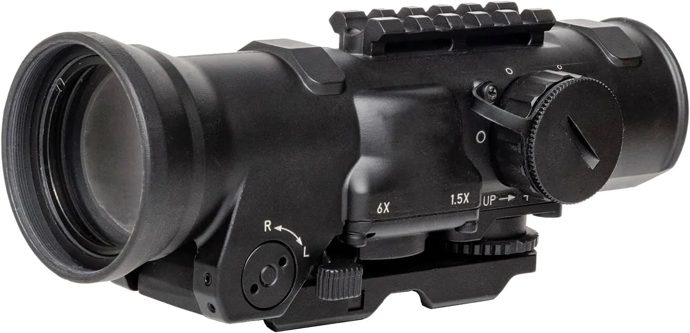 ELCAN Specter DR Dual Role Optical Sight 1.5x/6x with 3MOA XOPTEK Micro Reflex Sight