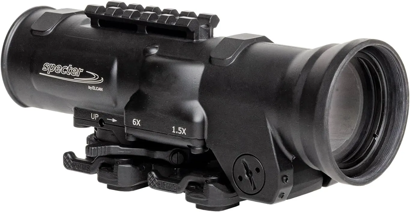 ELCAN Specter DR Dual Role Optical Sight 1.5x/6x with 3MOA XOPTEK Micro Reflex Sight