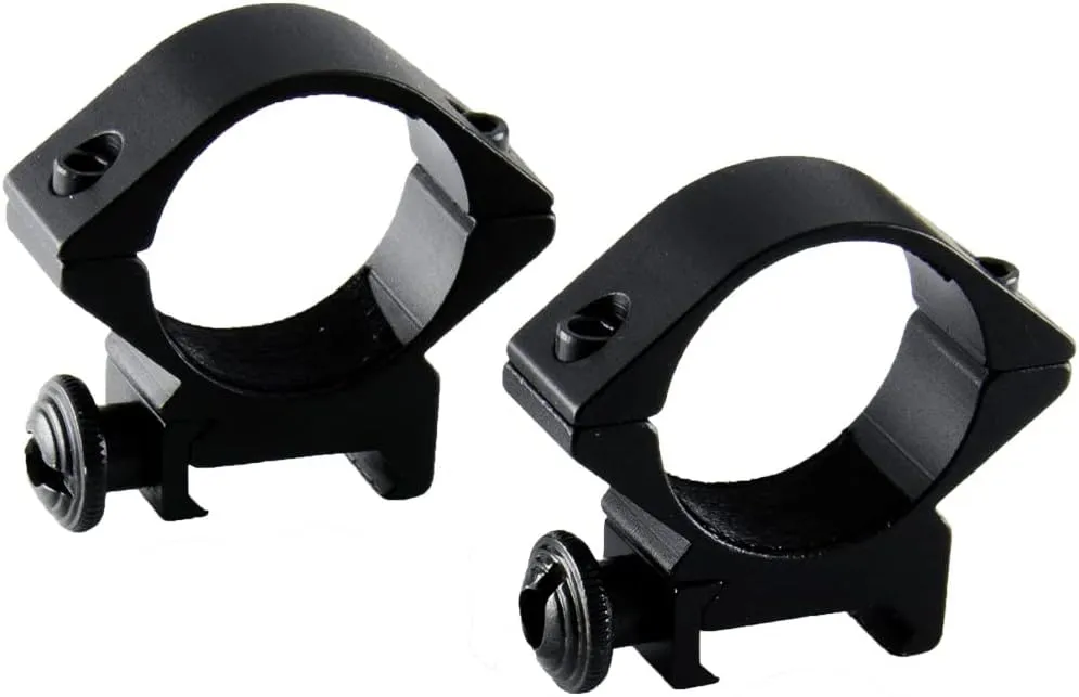 Excalibur Archery Hunting Lightweight Durable Aluminum Weaver Style 30 mm Crossbow Scope Mount Rings