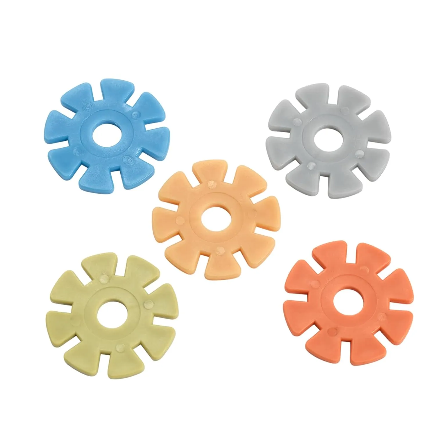 Excellerations Natural Tones Linking Disks - 650 Pieces