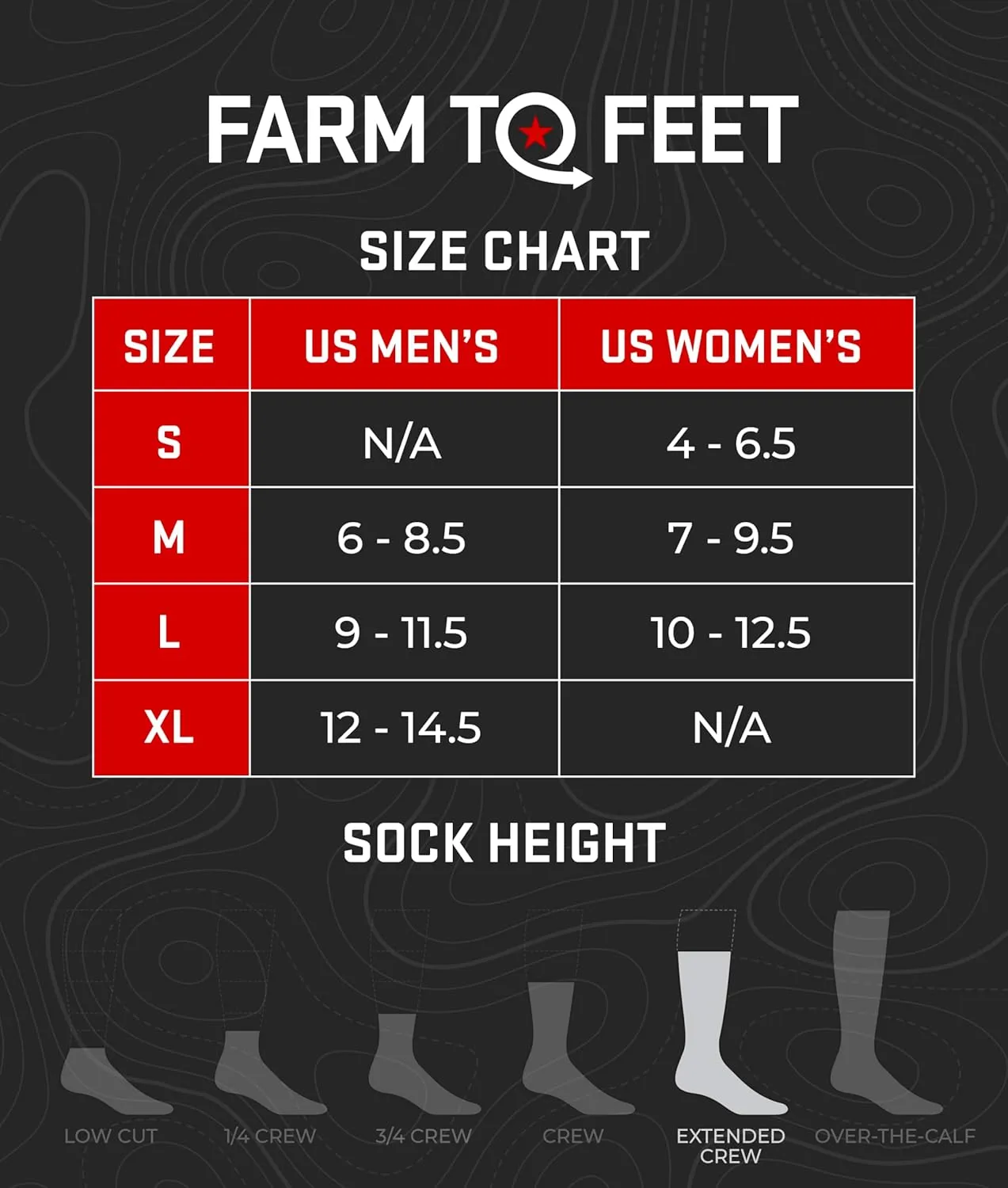 Farm to Feet Coronado Lightweight Boot Merino Wool Socks