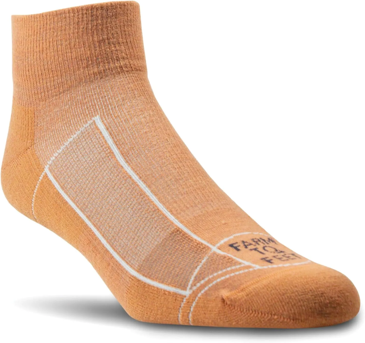 Farm to Feet Men's Greensboro Lightweight 1/4 Crew Socks