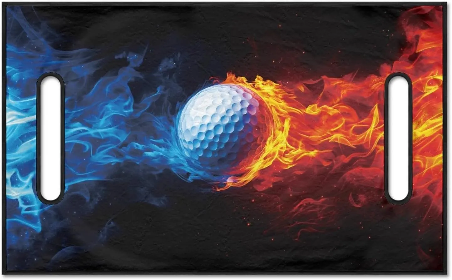 Fashion Print Golf Cart Seat Covers,Universal Golf Cart Seat Towel Fit 2 Seats,Easy to Install