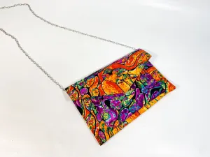 Flat Ankara Cross Body Bag