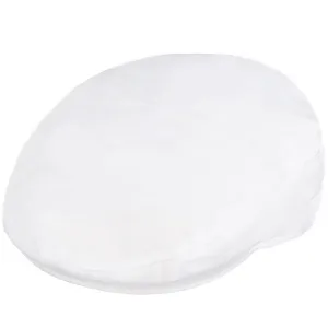 Flat Cap - Sun Hat In 100% Cotton - White