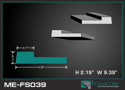 Flat Stock Window Sill | FS039