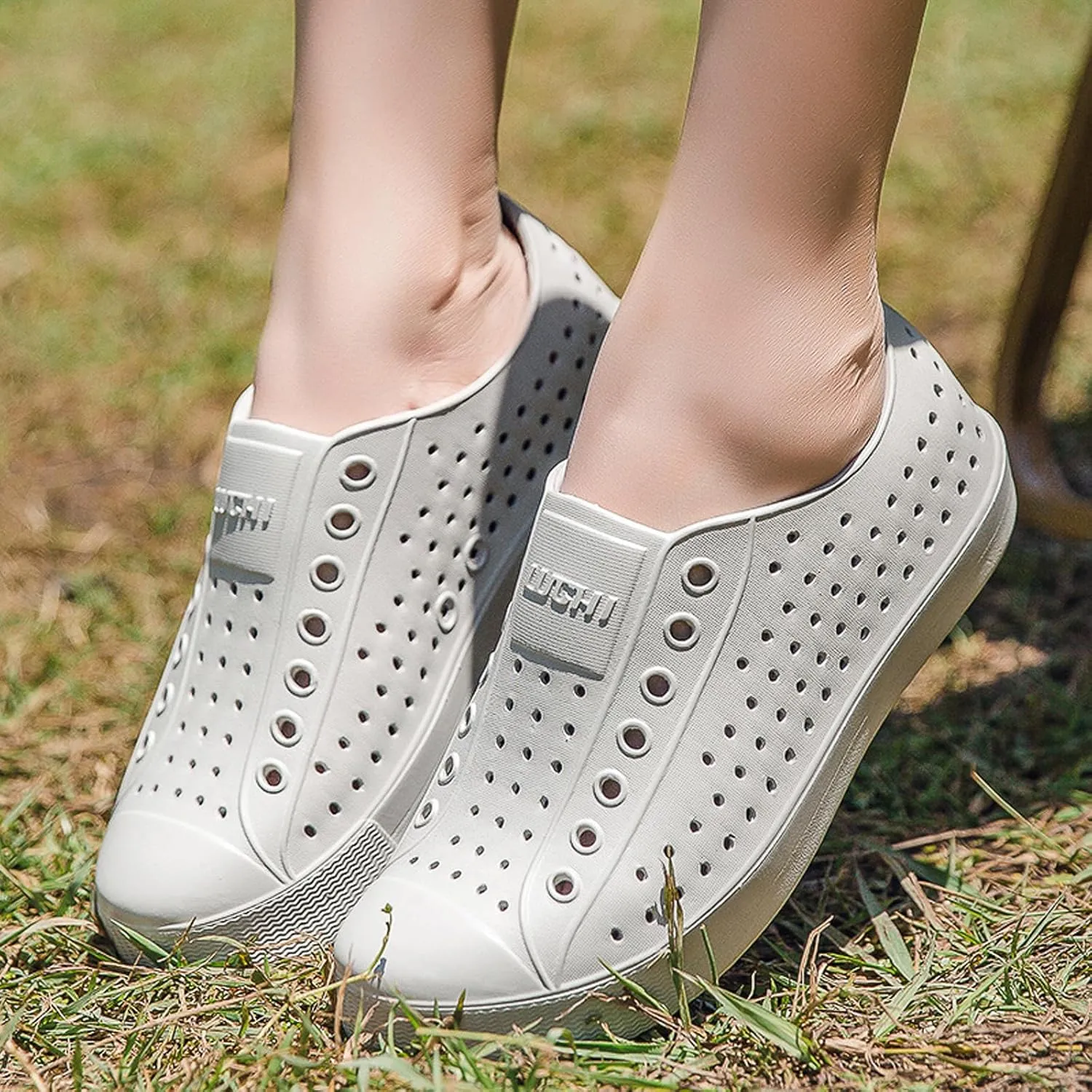 FLIOZY Waterproof Garden Clogs for Men and Women - Lightweight Breathable EVA Slip-On Shoes - Comfortable Non-Slip Casual Footwear for Outdoor, Beach, Everyday Wear