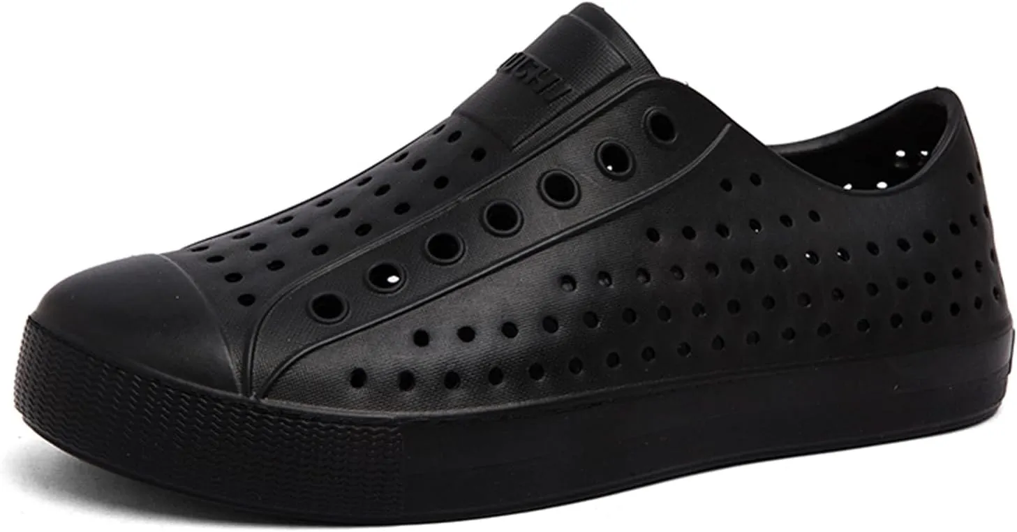 FLIOZY Waterproof Garden Clogs for Men and Women - Lightweight Breathable EVA Slip-On Shoes - Comfortable Non-Slip Casual Footwear for Outdoor, Beach, Everyday Wear