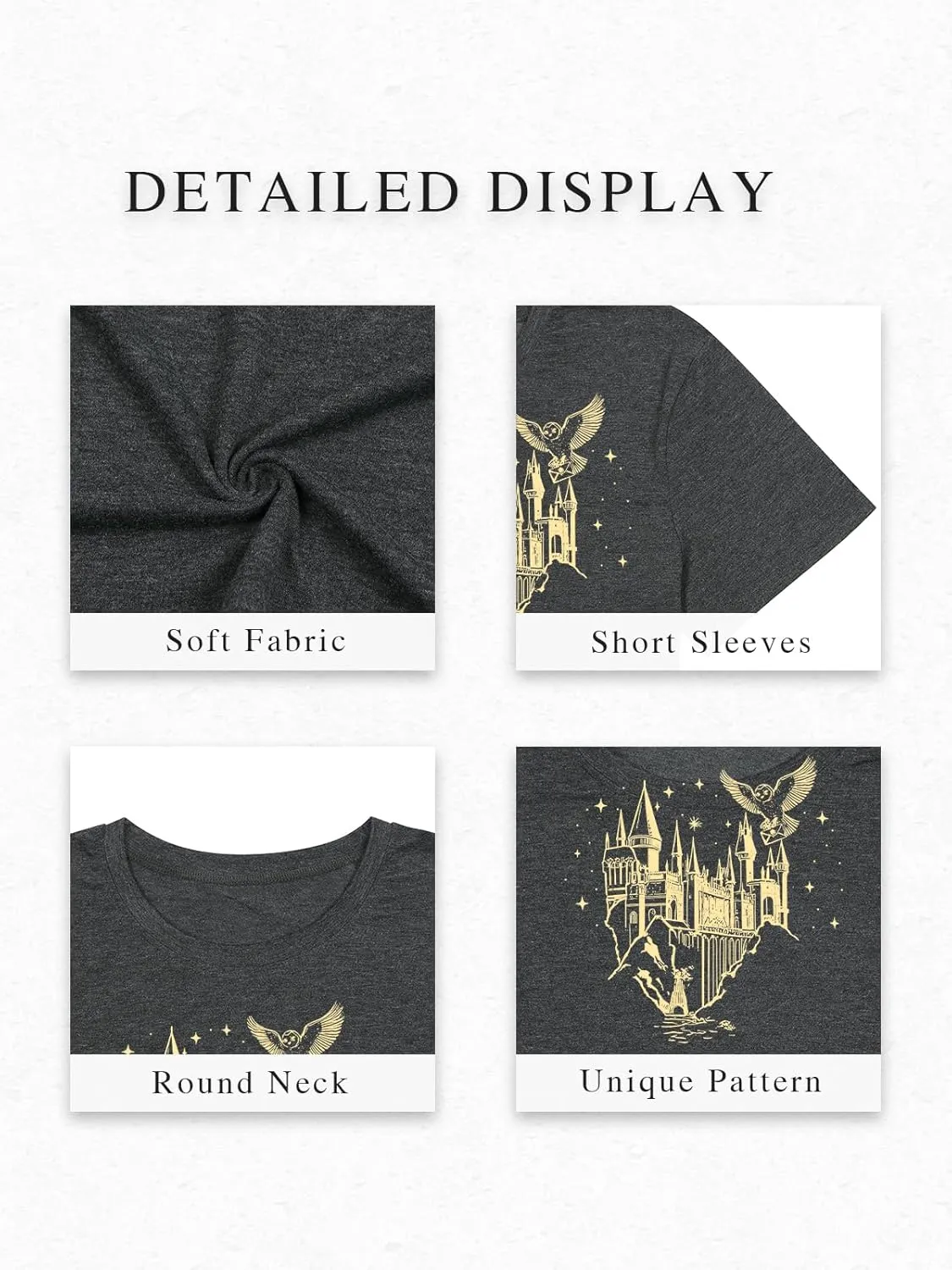 Flourish and Blotts Shirt Magical Shirts for Women Book Tshirt Wizard Costume Clothes
