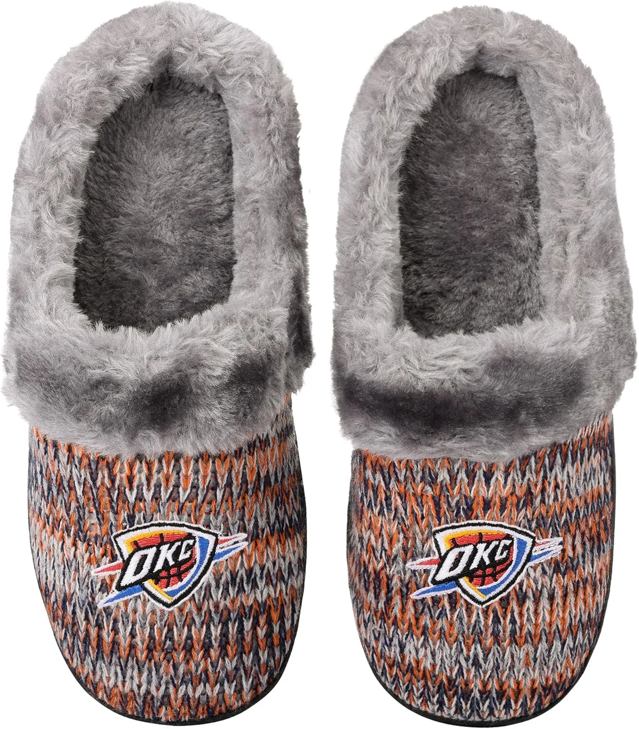 FOCO Womens NHL Team Logo Peak Slide Slippers