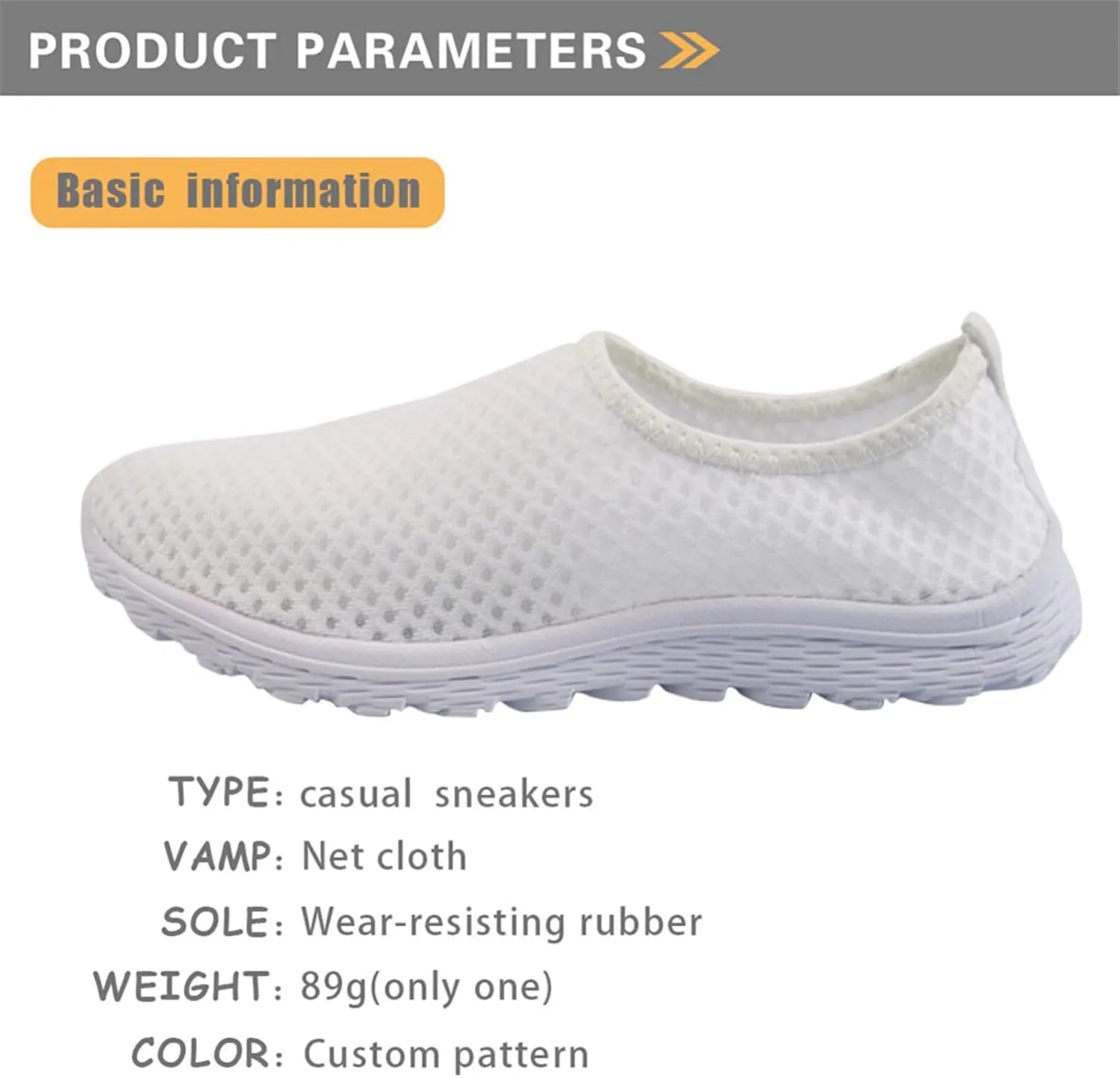 Forchrinse Music Note Women’s Walking Shoes Men’s GO Walk Soft Mesh Slip on Sneakers Lightweight Work Shoes