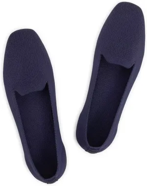 Frank Mully Women's Loafer Flats Square Toe Comfortable Office Work Shoes, Cute Penny Loafer Slip On Walking Driving Shoes