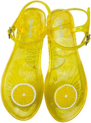 Fruit Flat Sandals Jelly Beach Casual Sandals