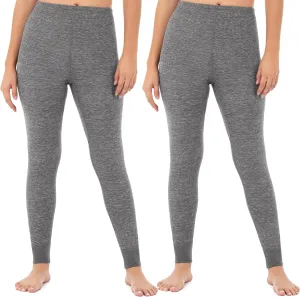 Fruit of the Loom womens Micro Waffle Thermal Bottom