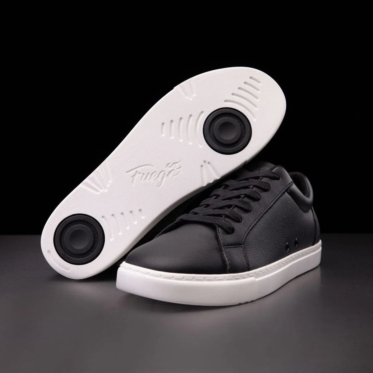 Fuego Adult Low-Top Dance Sneakers - Black