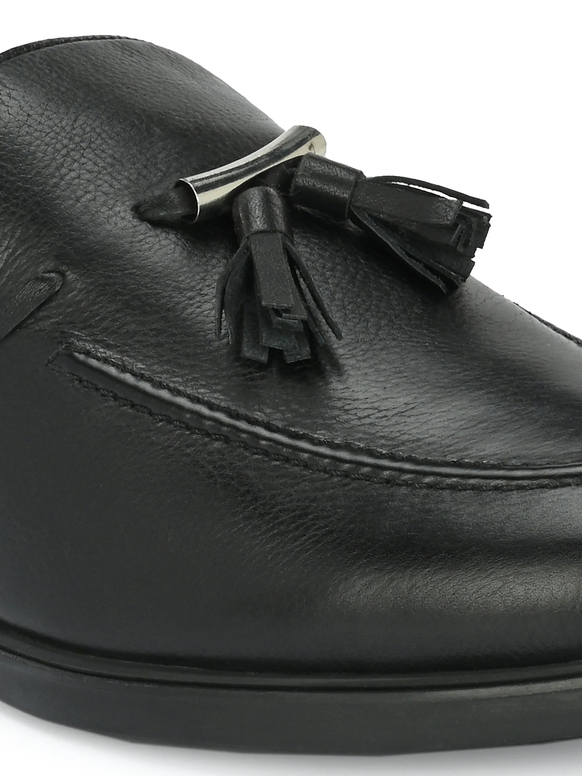 Gage Black Formal Slip-on Shoes For Men