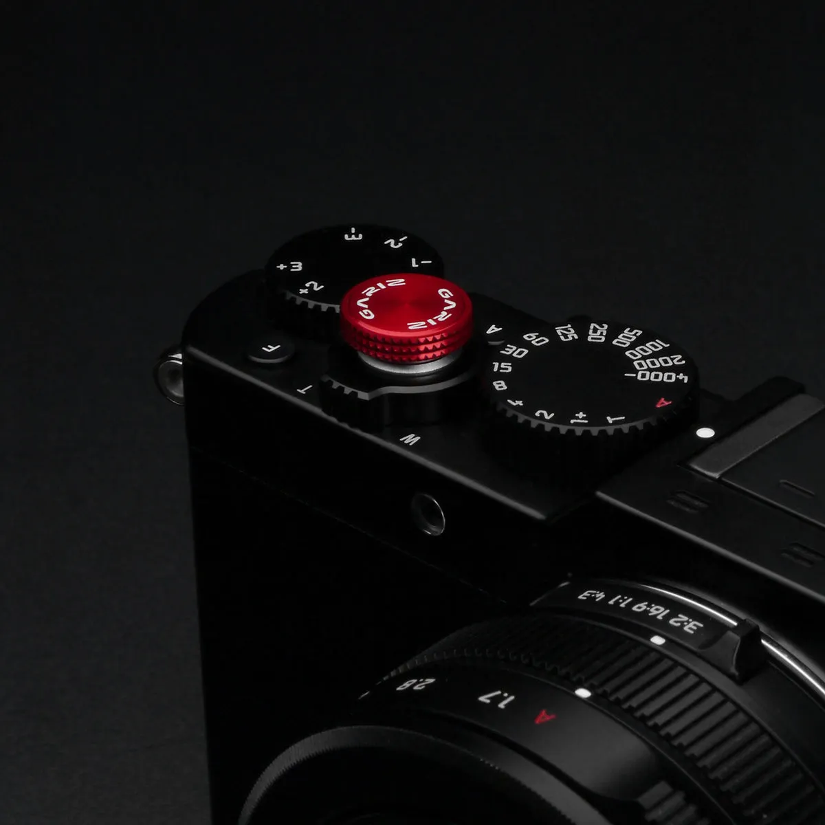 Gariz Sticker Type Soft Button Red XA-SBA6 (Universal)