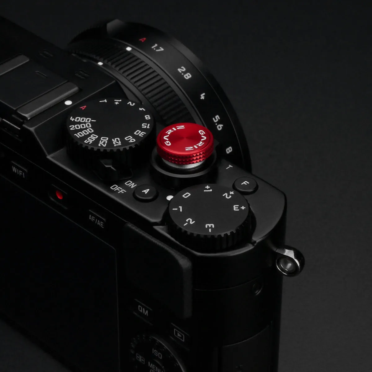 Gariz Sticker Type Soft Button Red XA-SBA6 (Universal)