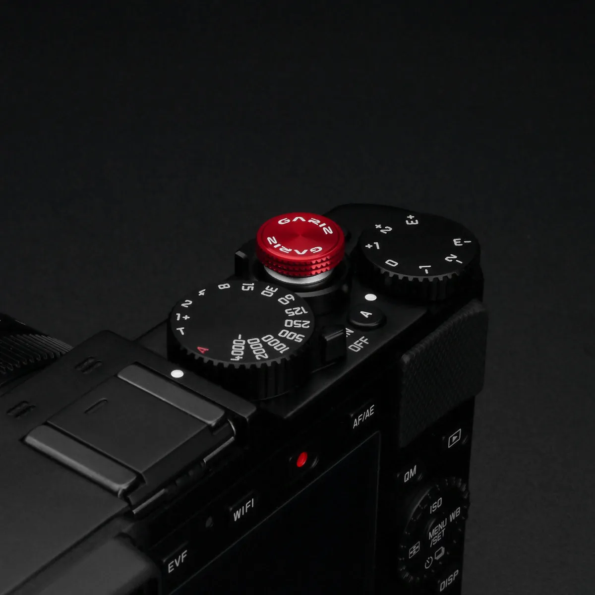 Gariz Sticker Type Soft Button Red XA-SBA6 (Universal)