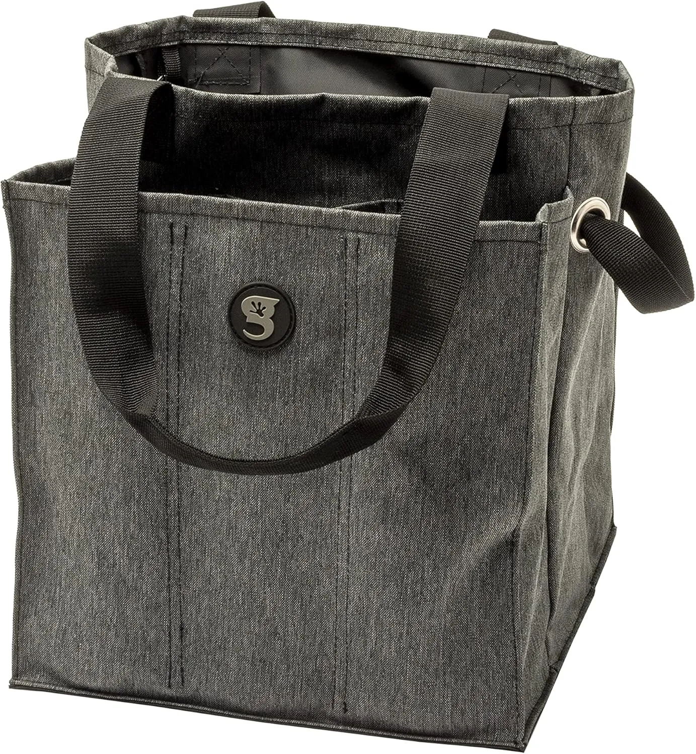 geckobrands 7 Pocket Market Tote Bags - Lightweight Multipurpose Organizer Pool Beach Travel Grocery Bag Multiple Pockets