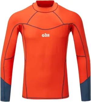 Gill Mens Long Sleeve Pro Rash Guard Shirt Vest 50  UV Sun Protection for All Water Sports Surfing Paddle Board Kayaking