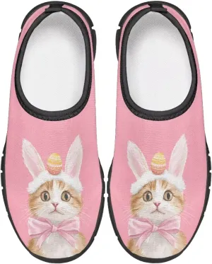 Girls Slip On Shoes Tennis Running Shoes Boys Lightweight Breathable Sneakers for Kids