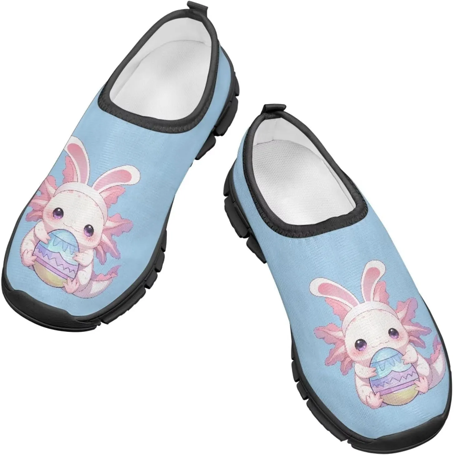 Girls Slip On Shoes Tennis Running Shoes Boys Lightweight Breathable Sneakers for Kids