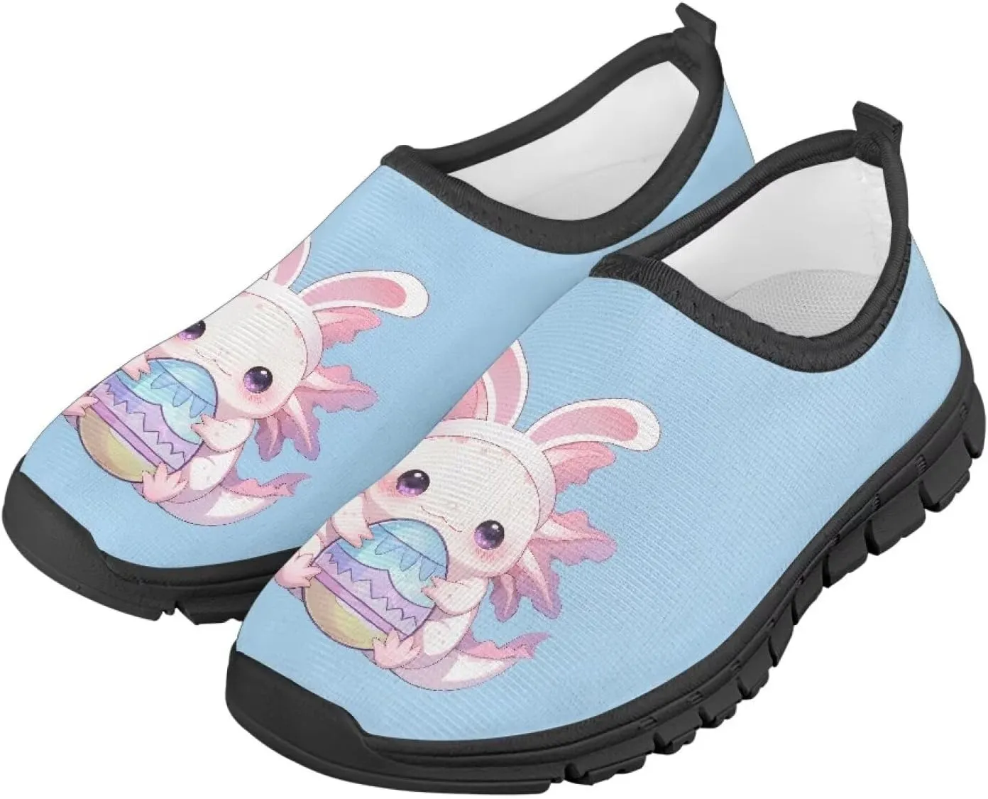 Girls Slip On Shoes Tennis Running Shoes Boys Lightweight Breathable Sneakers for Kids