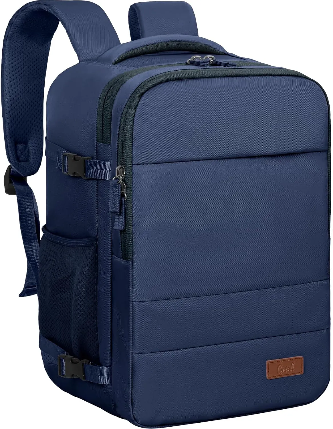 GMAK Travel Backpack for Men Women, Carry on Backpack with USB Charging Port, 15.6 inch Laptop Backpack Lightweight Cabin Bag Casual Daypack 20L Luggage Bags for College, Business, Travel, Navy Blue