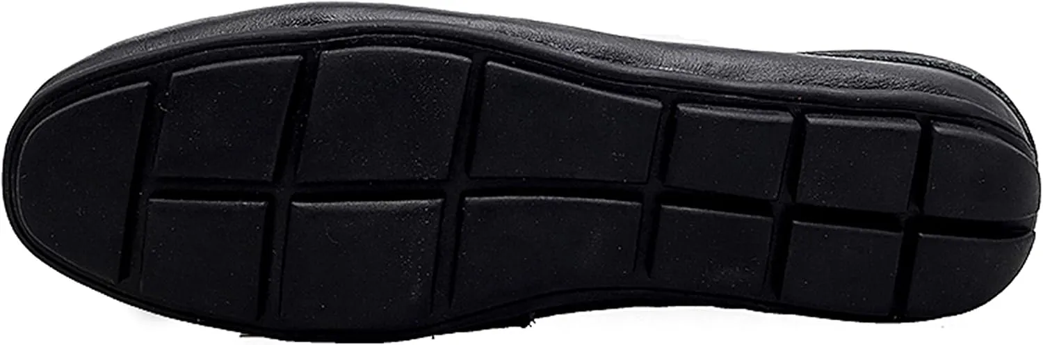 Go Tour Mens Mules Clog Slippers Breathable Punching Leather Slip on Shoes Casual Loafers