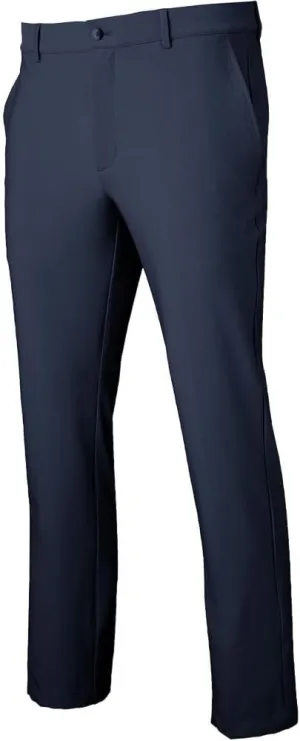 Greg Norman Gn Collection Men's Flat Front Stretch Tech Golf Pants Dark Navy 32 40