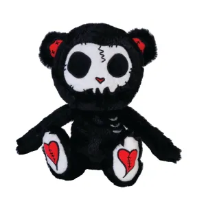 Grim the Stitch Bear Gooli Plush Black | Gus Fink's Grim the Stitch Bear Gooli Plush Black | Gus Fink's