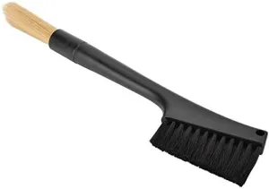 Grinder Brush, Coffee Milk Powder Brushes, Soft Nylon Hair Removable Double-Head Grinder Machine Dusting Brush, for Coffee Shop Bar Utensils Accessories