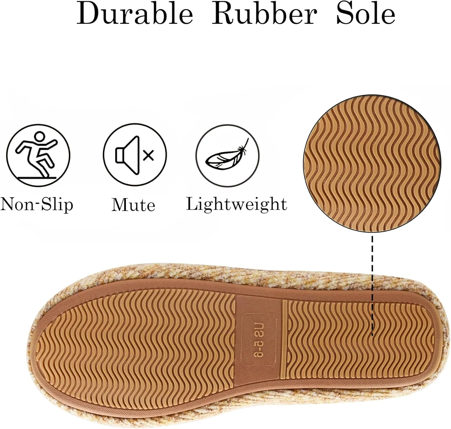GRITHEIM Women's Fuzzy Pom Pom Velvet Memory Foam House Slippers Ladies Cozy Chenille Knit Bedroom Slippers Non-slip Sole Indoor Outdoor
