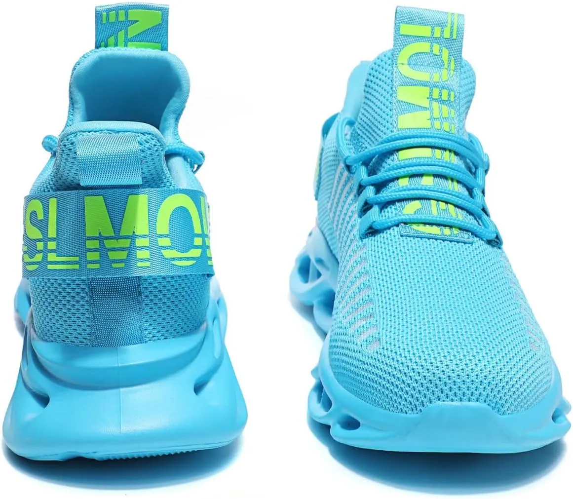 GSLMOLN Men's Slip on Breathable Walking Shoes Ultra Lightweight Casual Sport Gym Fashion Sneakers