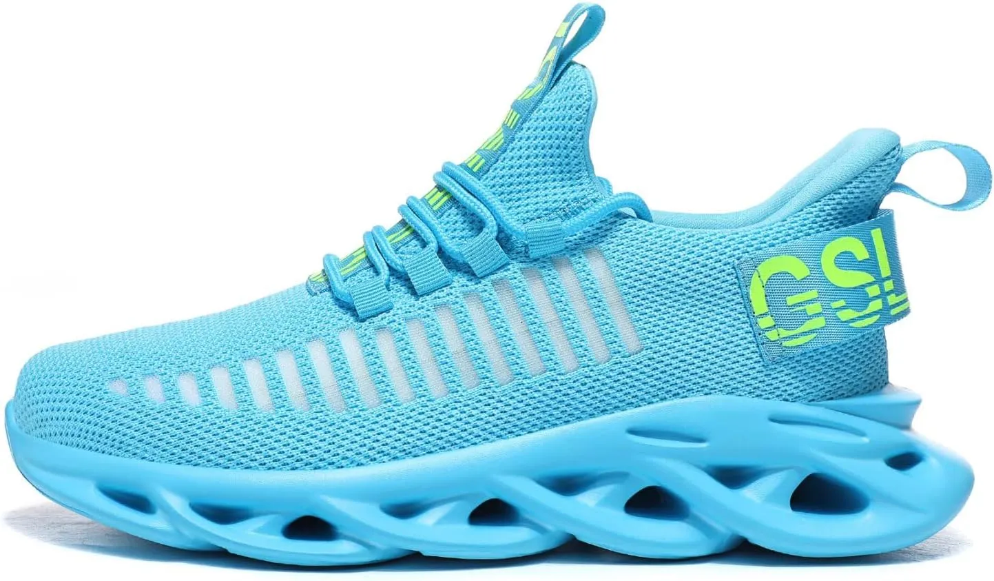 GSLMOLN Men's Slip on Breathable Walking Shoes Ultra Lightweight Casual Sport Gym Fashion Sneakers