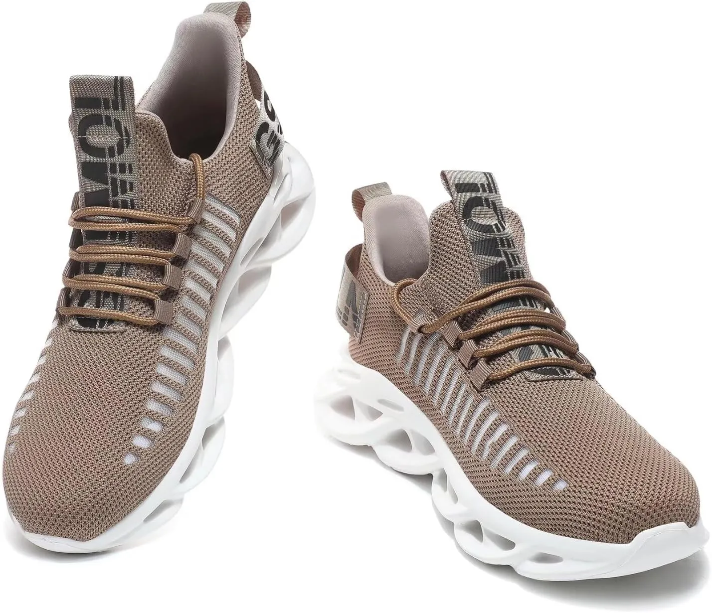GSLMOLN Men's Slip on Breathable Walking Shoes Ultra Lightweight Casual Sport Gym Fashion Sneakers