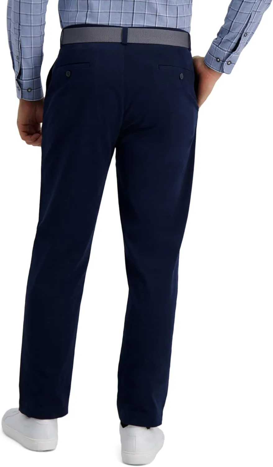 Haggar Men's Comfort Straight Fit Twill Casual Pant