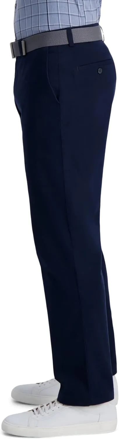Haggar Men's Comfort Straight Fit Twill Casual Pant