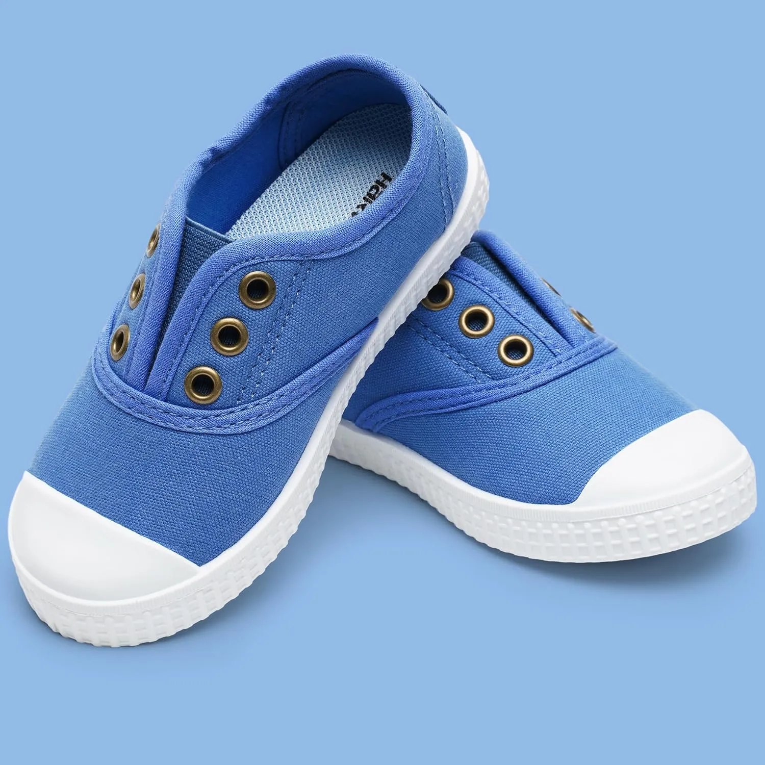 Harvest Land Kid Slip On Sneakers Toddler Comfortable Canvas Shoes for Boys Girls Light Tennis Shoes Children Fashion Shoes