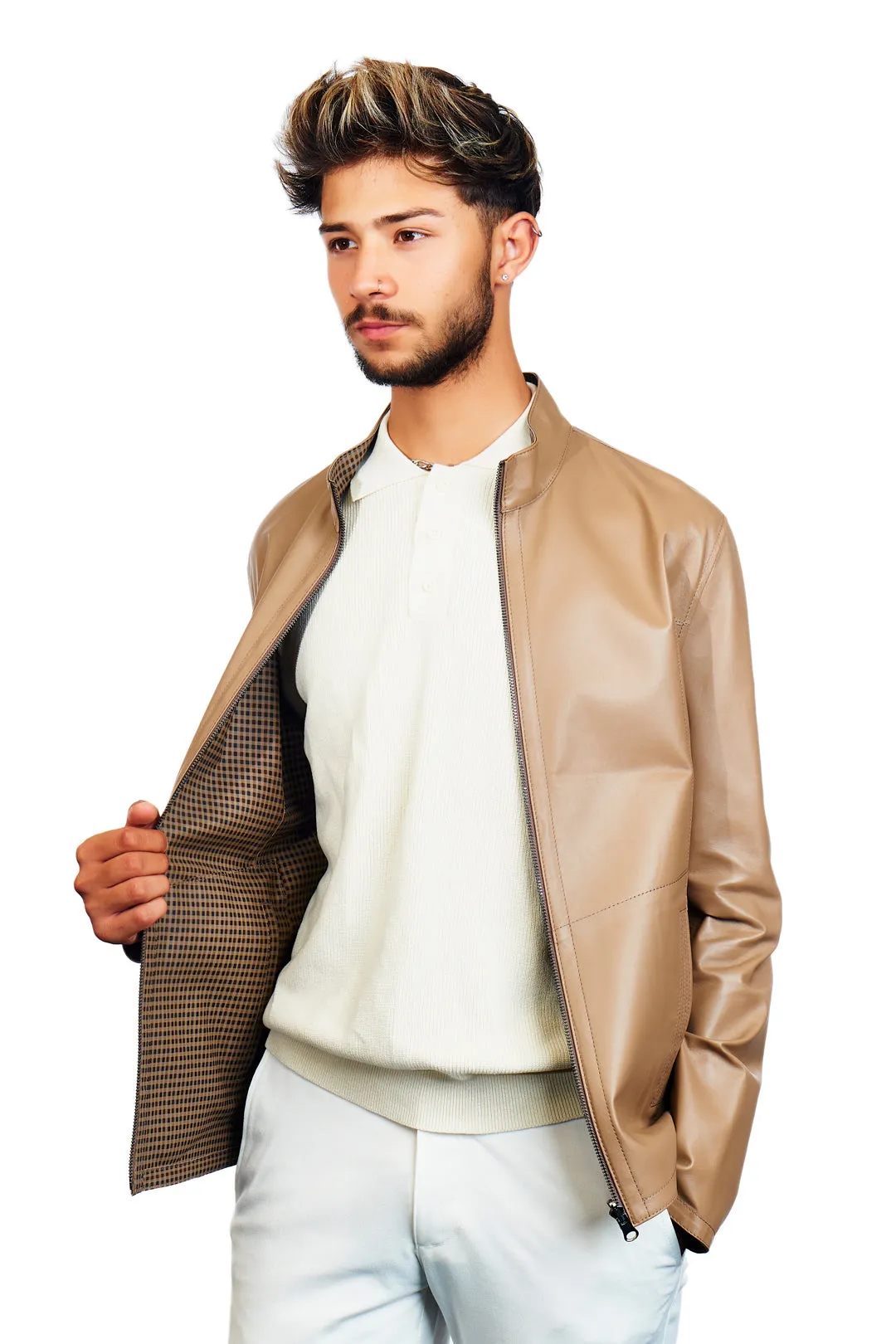 Hector Reversible Leather Jacket