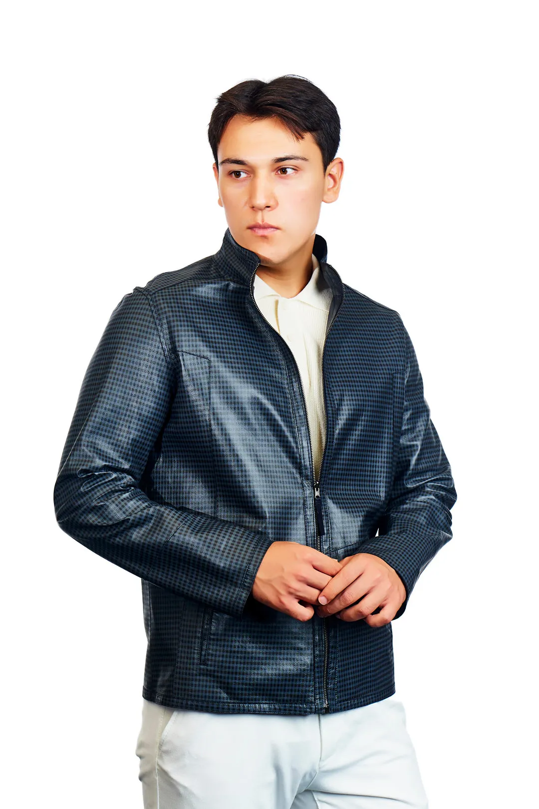 Hector Reversible Leather Jacket